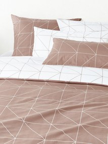 Capa de edredão em algodão com padrão Marla