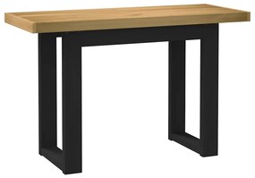 Secretária NOAIN com pernas forma U 120x50x75 cm pinho maciço