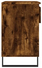 Sapateira 70x36x60 cm derivados de madeira carvalho fumado