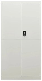 Cacifo 90x40x180 cm aço cinzento-claro