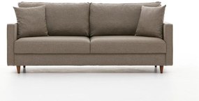 Sofá de 3 Lugares Eva – Creme – 210x82x90 cm