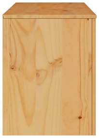 Cabide de TV vidaXL "DRAMMEN" 99x43x55 cm de Madeira Sólida de Pinheir