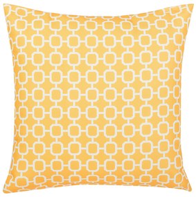 Conjunto de 2 almofadas de exterior 40 x 40 cm amarelas ASTAKOS Beliani