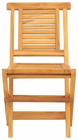 Cadeiras de jardim dobráveis 2 pcs 47x63x90 cm teca maciça