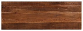 vidaXL Tampo de mesa retangular 160x50x3,8cm madeira recuperada maciça