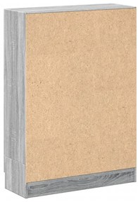 Estante 82,5x30,5x115 cm derivados de madeira cinzento sonoma