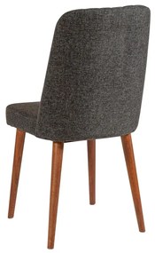 Conjunto de Mesa de Jantar Extensível e Cadeiras Vina – Nogueira e Ant