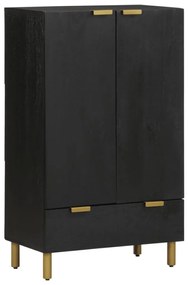 Móvel alto 60x33x100 cm derivados de madeira preto