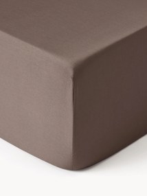 Lençol em cetim de algodão com elástico boxspring Comfort