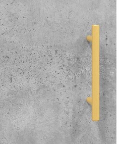 Aparador alto 69,5x31x115 cm derivados de madeira cinza-cimento
