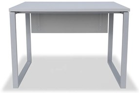 Secretária de Escritório 1200x800 mm - Kclose Melamina Cinza / Cinza