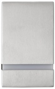Candeeiros de parede exterior 2 pcs 35 W retangular prateado