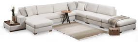 Sofá de Canto Loop - Branco - 374 x 428 x 85 cm