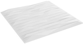 Painéis de parede 24 pcs 50x50 cm 6m² XPS pedra branco