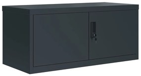 Arquivador 90x40x220 cm aço antracite