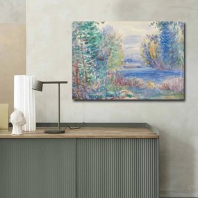 Pintura Decorativa em Tela 70100FAMOUSART-020 – Multicolor – 70 x 100