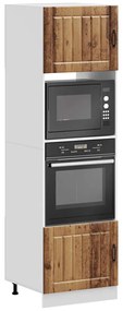 Armários forno 2 pcs Kalmar derivados de madeira madeira velha