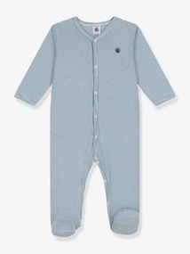 Pijama às riscas, da Petit Bateau riscas azuis