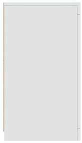 Aparador com luzes LED 181,5x37x67 cm branco