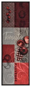 Tapete de cozinha lavável com design tomates 60x180 cm