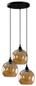 Chandelier Gold – Dourado e Preto – 44 x 44 cm