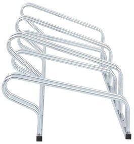 Suporte independente para 6 bicicletas aço galvanizado