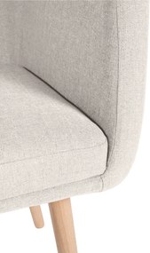 Cadeira Jantar Utrecht Tecido creme