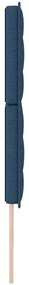 Cabeceira Linhas Design Azul 180 cm Tecido