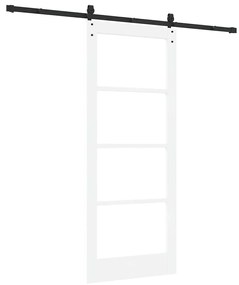 Porta Deslizante vidaXL com Conjunto de Hardware 'ORKDAL'Branca 83x202