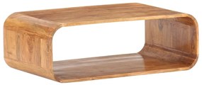 Mesa de centro 90x50x30 cm madeira de acácia maciça