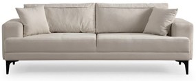 Sofá de 3 Lugares Astana – Ecru – 100x78x234 cm