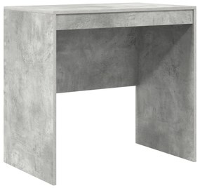 Mesa Betão Cinza 80x50x76 cm Madeira engenheirada