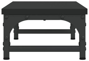 Suporte de monitor 55x23x14 cm derivados de madeira preto