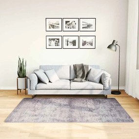 vidaXL Tapete lavável antiderrapante 120x180 cm cinzento