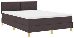 Cama Box com Colchão Castanha 140x200 cm Tecido