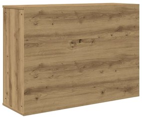 Aparador 90x29,5x65 cm derivados de madeira carvalho artisiano