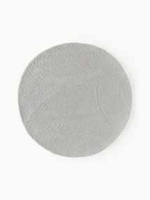 Tapete redondo em lã artesanal Eleni