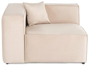 Sofá de 1 Lugar Lora – Creme – 110x108x65 cm
