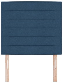 Cabeceira Design Lines Azul 90 cm Tecido