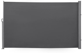 Outsunny Toldo Lateral Retrátil 300x180cm Cinza para Privacidade | Aosom Portugal