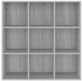 Estante 98x29x97,5 cm cor cinzento sonoma