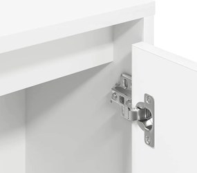 Estante 89x24x101,5 cm derivados de madeira branco