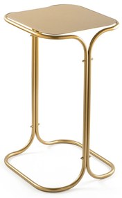 Mesa de Centro SHB-001-B – Dourado – 30x52x30 cm | Tribo Home