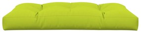 Almofadão p/ móveis paletes 120x80x12cm tecido verde brilhante