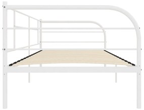 Estrutura sofá-cama 90x200 cm metal branco