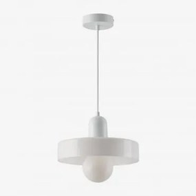 Lâmpada De Teto Pendente Jaxal Branco - Sklum