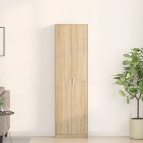 Guarda-roupa Carvalho Sonoma 55x25x189 cm Madeira Engenheirada