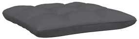 5 pcs conjunto lounge de jardim c/ almofadões pinho maciço