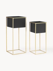 Vasos em metal Leilani, conjunto de 2