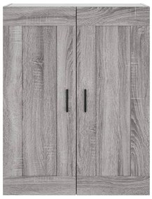 Móveis de parede 2 pcs derivados de madeira cinzento sonoma